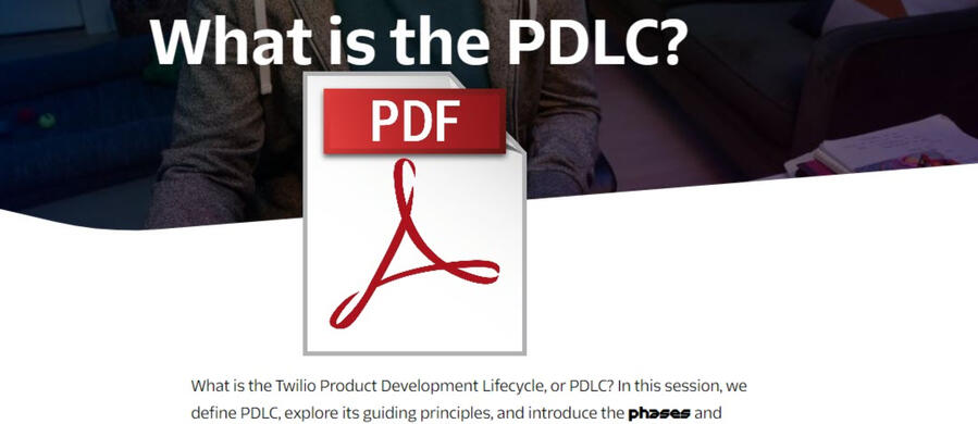 What is the PDLC? PDF_What is the PDLC?